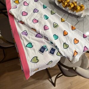 Oversized beach towels with hanging loop